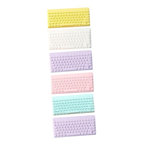 GETAJGHSD 6 Stück Miniatur Keyboard Charms Teiliges DIY Schlüsselanhänger für Puppenhaus Dekoration Farbenfrohe Miniatur Tastatur Anhänger für Schmuck Geschenkideen und Bastelprojekte GETAJGHSD 6 Stück Miniatur Keyboard Charms Teiliges DIY Schlüsselanhänger für Puppenhaus Dekoration Farbenfrohe Miniatur Tastatur Anhänger für Schmuck Geschenkideen und Bastelprojekte von GETAJGHSD