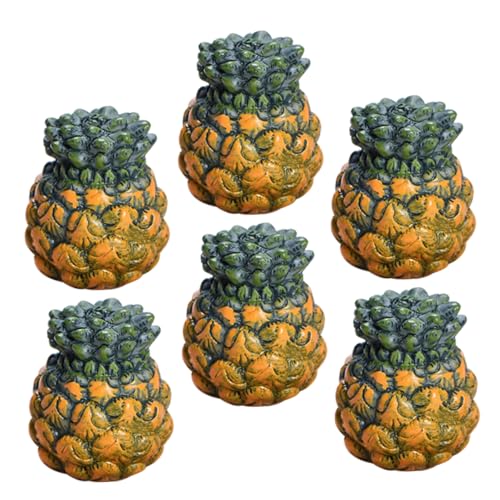GETAJGHSD 6st Künstliche Früchte Ananas Aus Der Dose Traubenschneider Dosenfrüchte Obst Zitronensaft Ananasschneider Künstliches Ananas-Modell Künstliche Ananasmodelle Harz Green GETAJGHSD 6st Künstliche Früchte Ananas Aus Der Dose Traubenschneider Dosenfrüchte Obst Zitronensaft Ananasschneider Künstliches Ananas-Modell Künstliche Ananasmodelle Harz Green von GETAJGHSD