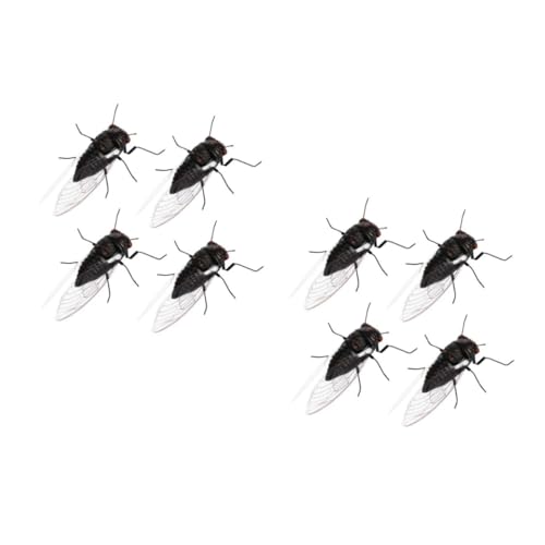 GETAJGHSD 8 Stück Insekten Bastel Simulation, Zikade, Gefälschtes Zikadenmodell, Realistische Zikaden, Zikaden Lehrmodell, Simulationstiere, Realistische Insektenfigur, Kunststoff GETAJGHSD 8 Stück Insekten Bastel Simulation, Zikade, Gefälschtes Zikadenmodell, Realistische Zikaden, Zikaden Lehrmodell, Simulationstiere, Realistische Insektenfigur, Kunststoff von GETAJGHSD