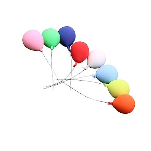 GETAJGHSD 8 Stück Lebensechte Miniaturballon Modell Micro Garden Landscape Decoration GETAJGHSD 8 Stück Lebensechte Miniaturballon Modell Micro Garden Landscape Decoration von GETAJGHSD
