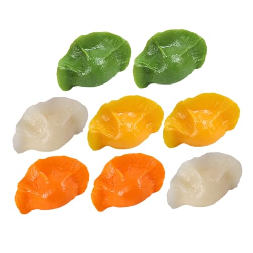 GETAJGHSD 8stücke Teiliges Künstliche Dumpling Modelle Aus Realistische Dekoration Für Küche Restaurant Fotografie Und Party-Events Langlebig Und Vielseitig Einsetzbar von GETAJGHSD