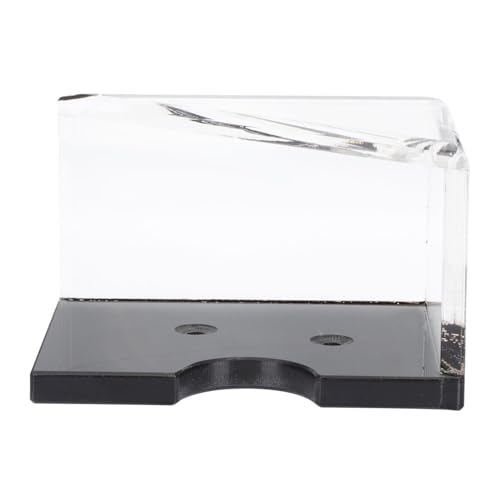 GETAJGHSD Acryl Kartenhalter für Spielkarten Transparente Abwurfbox mit Großem Fassungsvermögen rutschfest und Kratzfrei für Brettspiele und Sammelkarten von GETAJGHSD