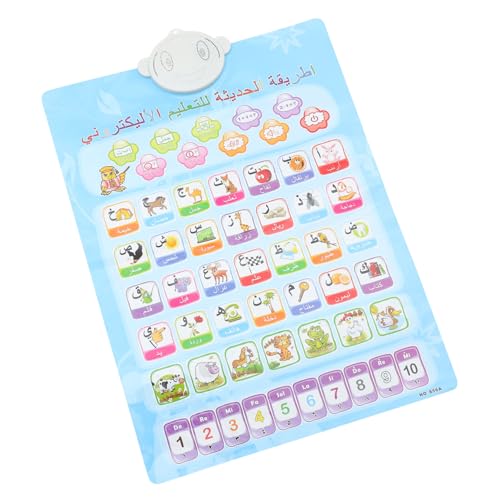 GETAJGHSD Alphabet Banner, Lernmaterial, Alphabet Wanddekoration, Alphabet Tafel, Elektronische Interaktive Alphabet Wandtafel, Lernalphabet Spielzeug, Sound Alphabet Poster, Kinder von GETAJGHSD