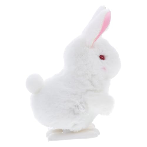 GETAJGHSD Aufziehspielzeug Hase Kuscheliger Plüschhase mit Federmechanismus Springendes Tier für Ostereiersuche Ostergeschenk und Partygeschenk GETAJGHSD Aufziehspielzeug Hase Kuscheliger Plüschhase mit Federmechanismus Springendes Tier für Ostereiersuche Ostergeschenk und Partygeschenk von GETAJGHSD