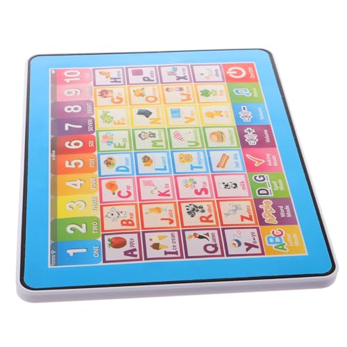 GETAJGHSD Bildungslernmaschine für Frühe Lernspielzeug Interessantes Kinderspielzeug Tablet- interessantes Lernspielzeug Haushaltsspielzeug für Plastik Blau von GETAJGHSD