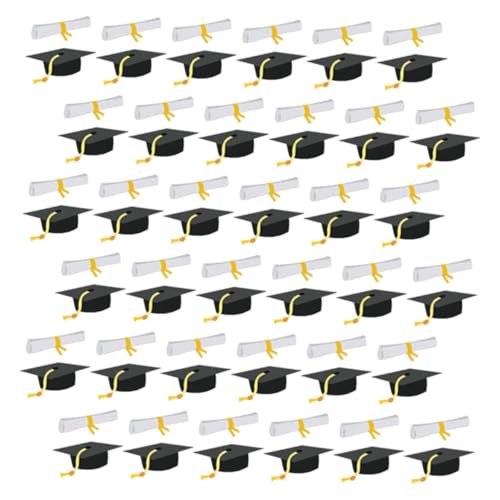 GETAJGHSD Doktorhut Konfetti Festliche Tischdeko für Abschlussfeiern Sicher aus Vielseitig Einsetzbar für Schul und College Absolventen Einzigartiges Design für Besondere Anlässe pro Packung GETAJGHSD Doktorhut Konfetti Festliche Tischdeko für Abschlussfeiern Sicher aus Vielseitig Einsetzbar für Schul und College Absolventen Einzigartiges Design für Besondere Anlässe pro Packung von GETAJGHSD