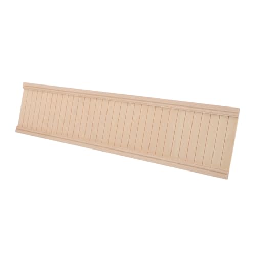 GETAJGHSD Dollhouse Wandverkleidung Skirting Board Innenverkleidung für DIY Puppenhaus Bastelprojekte Wandverkleidung für Miniatur Puppenhaus Dekoration Zubehör von GETAJGHSD