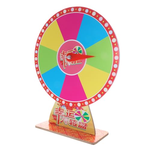 GETAJGHSD Spielrad Spielrad Roulette Rad Satz für Erwachsene Rotierendes Preisrad für Partyspiele Tombola und Karneval von GETAJGHSD