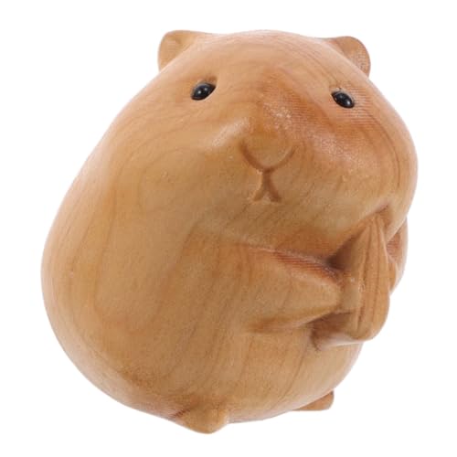 GETAJGHSD Handgefertigte Hamsterskulptur Aus Holz Exklusives Tierhandwerk Heimdekoration Einzigartiges GETAJGHSD Handgefertigte Hamsterskulptur Aus Holz Exklusives Tierhandwerk Heimdekoration Einzigartiges von GETAJGHSD