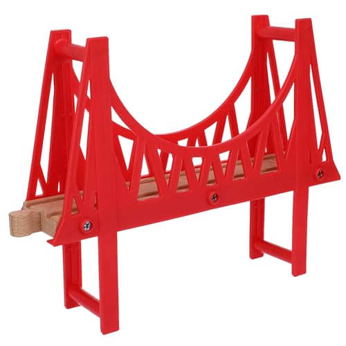 GETAJGHSD Holzeisenbahn Holzschienen Für Züge Eisenbahnschienen Holz Holzbrücke Hängender Zug Für Holzschienen Plarail Schiene Zusammengebauter Modellbausatz Spielzeugeisenbahn GETAJGHSD Holzeisenbahn Holzschienen Für Züge Eisenbahnschienen Holz Holzbrücke Hängender Zug Für Holzschienen Plarail Schiene Zusammengebauter Modellbausatz Spielzeugeisenbahn von GETAJGHSD