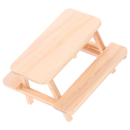 GETAJGHSD Holztisch Und Stuhlmodell Realistische Möbel Winzige Bank Puppenhauszubehör Miniatur Picknicktisch Kleine Stühle Mini Requisitenmodell Größe Picknicktisch GETAJGHSD Holztisch Und Stuhlmodell Realistische Möbel Winzige Bank Puppenhauszubehör Miniatur Picknicktisch Kleine Stühle Mini Requisitenmodell Größe Picknicktisch von GETAJGHSD