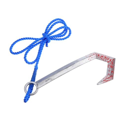 GETAJGHSD Piratenhakenhand Realistisches Plastikspielzeug für Halloween-Partys Piraten-Requisite Seilhaken Kostümzubehör für Jungen und Mädchen Cosplay GETAJGHSD Piratenhakenhand Realistisches Plastikspielzeug für Halloween-Partys Piraten-Requisite Seilhaken Kostümzubehör für Jungen und Mädchen Cosplay von GETAJGHSD