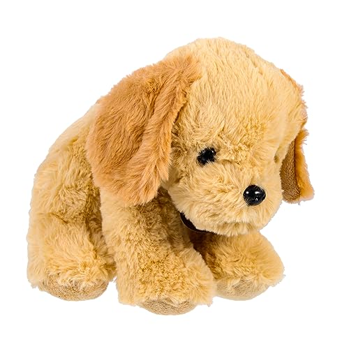 GETAJGHSD Kuscheltier Retriever Plüschhund für Niedliches Hundespielzeug Geburtstagsgeschenk für Jungen und Mädchen Langlebig und Formbeständig Gestaltet von GETAJGHSD