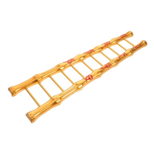 GETAJGHSD Leiter Ornamente Kleine Trittleiter Mini Gartenleiter Puppenhaus Puppenhaus Leiter von GETAJGHSD