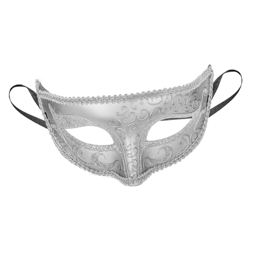 GETAJGHSD Kunststoff Halbgesichtsblume Maskerade Halloween Party Zubehör Cosplay Für Frauen Mädchen von GETAJGHSD