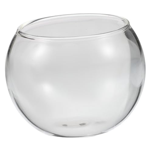 GETAJGHSD Glasfischtank Miniatur Leere Schüssel Für 5cm Runde Für Terrarium Vase Jungen Und Mädchen von GETAJGHSD
