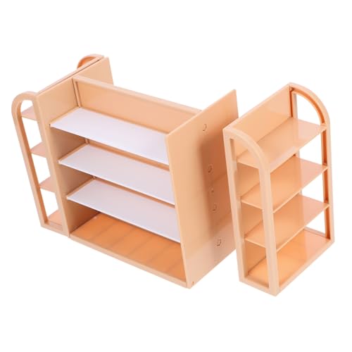 GETAJGHSD Mini Regal Modell Miniatur Möbel Mini Regal Puppenhaus Mini Möbel Modelle Mini Möbel Puppenhaus Zubehör Miniatur Regal Ladenständer Miniaturen Mini Ständer von GETAJGHSD