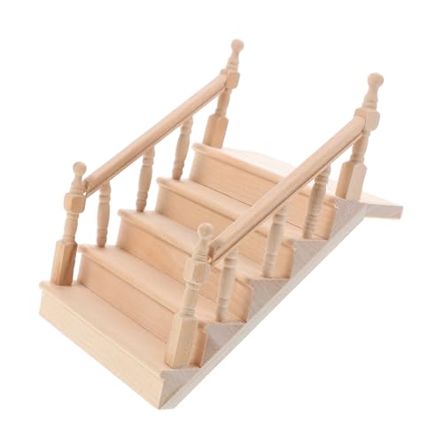 GETAJGHSD Miniaturtreppe Aus Holz Für Puppenhäuser. Winzige Treppendekoration Für Bastelprojekte. Miniatur-szenenmodelle Und Kreative Fotografie-Requisiten. GETAJGHSD Miniaturtreppe Aus Holz Für Puppenhäuser. Winzige Treppendekoration Für Bastelprojekte. Miniatur-szenenmodelle Und Kreative Fotografie-Requisiten. von GETAJGHSD
