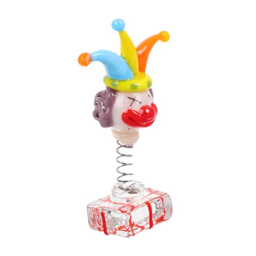 GETAJGHSD Miniatur-Clown-Figuren, Bunt Glasierter Clown, Uraltes Spielzeug, Niedliche Clown-Figur, Weihnachts-Clown-Dekoration GETAJGHSD Miniatur-Clown-Figuren, Bunt Glasierter Clown, Uraltes Spielzeug, Niedliche Clown-Figur, Weihnachts-Clown-Dekoration von GETAJGHSD