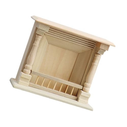 GETAJGHSD Miniatur Kamin, Puppenhaus, Camping Zubehör, Puppenhaus Kamin, Puppenhaus Zubehör, Weihnachten, Mini Kamin, Puppenhaus, Mikro Puppenhaus Zubehör, Puppenhaus Möbel von GETAJGHSD