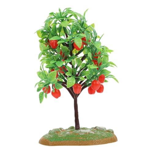 GETAJGHSD Miniatur-apfelbaum Zum Basteln Für Diorama-Gras- Und Modelleisenbahn-landschaften. Kleine Bäume Für Architekturmodellmaterialien von GETAJGHSD