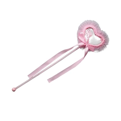 GETAJGHSD Herz Fee Stick Quaste Design Prinzessin Geburtstag Party Gefälligkeiten Für Kinder von GETAJGHSD