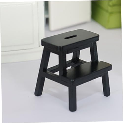 GETAJGHSD Puppenhaus Miniatur Hocker Holzmodell Handgefertigter Stool Puppenhaus Zubehör für Haus Dekoration und DIY Kreative Szene von GETAJGHSD