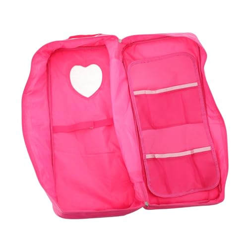 GETAJGHSD Puppentasche Puppenkleidung Aufbewahrungstasche Reise Puppenkoffer Aufbewahrungstasche für Puppenflaschen Puppen Tasche Aufbewahrungstasche für Stoff Rosa GETAJGHSD Puppentasche Puppenkleidung Aufbewahrungstasche Reise Puppenkoffer Aufbewahrungstasche für Puppenflaschen Puppen Tasche Aufbewahrungstasche für Stoff Rosa von GETAJGHSD