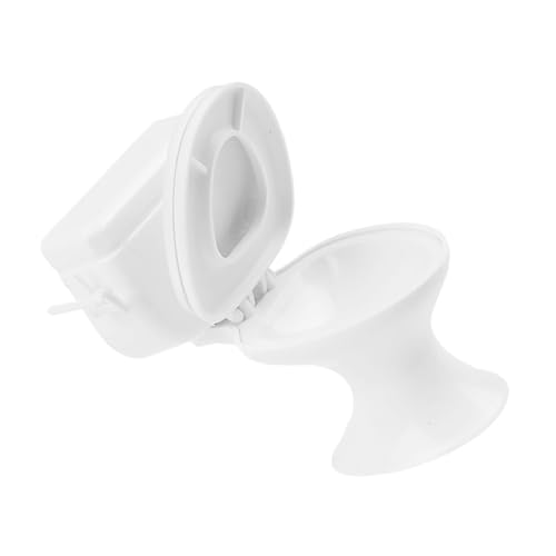 GETAJGHSD Puppentoilette, Mini Puppenhauszubehör, Mini Toilette, Puppenhausmöbel, Mini Badezimmer Und Toilettenspielzeug, Miniatur Toilette, Puppenhaus Badezimmerzubehör, Puppenhaus von GETAJGHSD