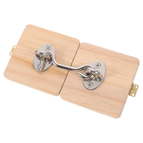 GETAJGHSD 1stück Montessori Busy Board DIY Türverschluss Spielzeug Für Junge Mädchen Motorik Und Sinnesentwicklung Aus Natürlichen Holzmaterialien Für Kleinkinder Und Vorschulkinder von GETAJGHSD