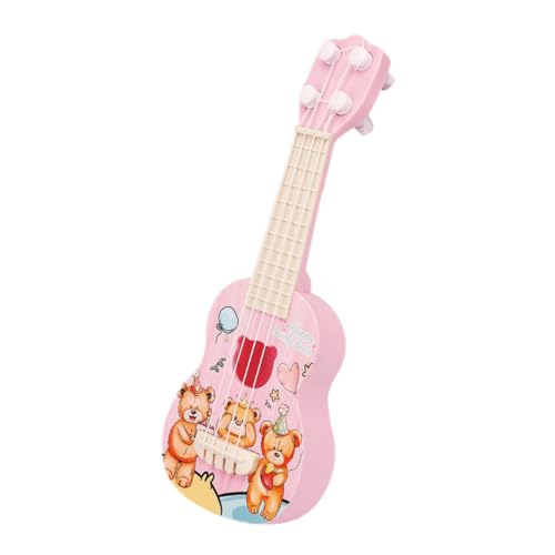 GETAJGHSD Simulationsgitarre, Kleinkind Ukulele, Gitarre, Musikalisches Lernspielzeug Für Kinder, Gitarre Für Anfänger, Kinder, Ukulelenspielzeug, Plastikgitarrenspielzeug, Mini Plastik GETAJGHSD Simulationsgitarre, Kleinkind Ukulele, Gitarre, Musikalisches Lernspielzeug Für Kinder, Gitarre Für Anfänger, Kinder, Ukulelenspielzeug, Plastikgitarrenspielzeug, Mini Plastik von GETAJGHSD
