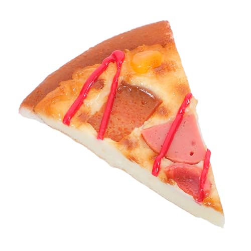 GETAJGHSD Simulationslebensmittel: Realistisches Modell Eines Gefälschten Pizzastücks – Rollenspiel-Spielzeug Mit Künstlicher Pizza Als Foto-Requisite, Pädagogisches Spielzeug Zur von GETAJGHSD