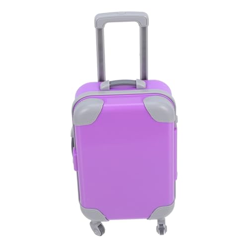 GETAJGHSD Simulierter Koffer, Puppenzubehör, Miniaturgepäck, Mini Hauszubehör, Puppenhauskoffer, Mikroszenen Schmuck, Mini Raumdekor, Mini Puppenkoffer, Puppenreisekoffer von GETAJGHSD