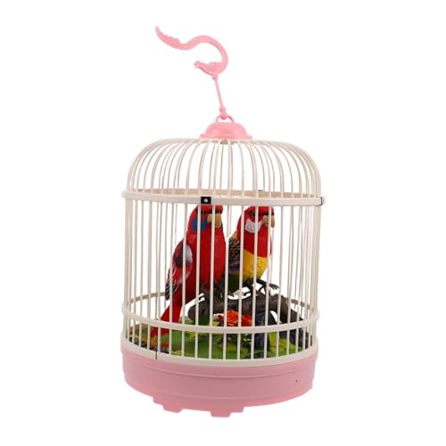 GETAJGHSD Simulierter Vogelkäfig, Simulationsvogelspielzeug, Singvogelsimulation, Zwitschernder Vogel, Sprechendes Vogelspielzeug Für Kinder, Simulationsvogelkäfigspielzeug, Musikalisches GETAJGHSD Simulierter Vogelkäfig, Simulationsvogelspielzeug, Singvogelsimulation, Zwitschernder Vogel, Sprechendes Vogelspielzeug Für Kinder, Simulationsvogelkäfigspielzeug, Musikalisches von GETAJGHSD