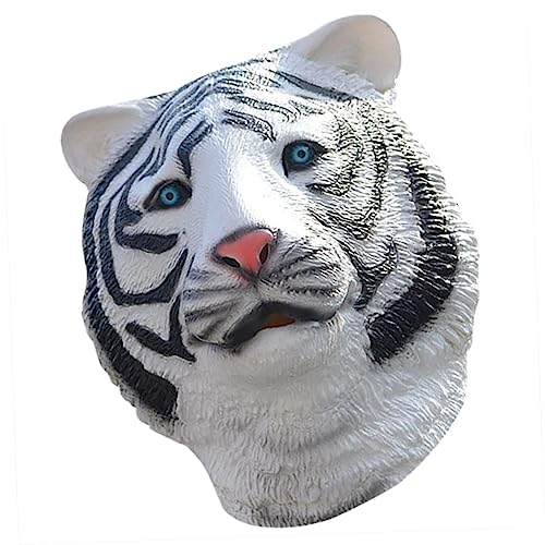 GETAJGHSD Bequeme Passform Maskerade Tiger Maske Digitaldruck Jungen Und Mädchen Performance Zubehör GETAJGHSD Bequeme Passform Maskerade Tiger Maske Digitaldruck Jungen Und Mädchen Performance Zubehör von GETAJGHSD