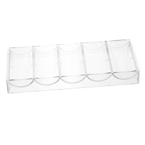 GETAJGHSD Transparentes Chip Rack Aufbewahrungsbox Tablett Verschleißfestes Chip Etui Tägliches Chip Etui Haushalts Pokerchip Tablett Tragbares Pokerchip Tablett Praktischer Pokerchip GETAJGHSD Transparentes Chip Rack Aufbewahrungsbox Tablett Verschleißfestes Chip Etui Tägliches Chip Etui Haushalts Pokerchip Tablett Tragbares Pokerchip Tablett Praktischer Pokerchip von GETAJGHSD