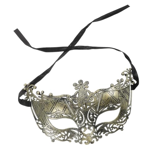 GETAJGHSD Vintage-stil-maske Für Halloween, Lebendige Halbgesichts-maskerade-maske Für Erwachsene, Kostümmaske Für Männer Und Frauen, Leichte Halbgesichtsmaske, Halloween-maske GETAJGHSD Vintage-stil-maske Für Halloween, Lebendige Halbgesichts-maskerade-maske Für Erwachsene, Kostümmaske Für Männer Und Frauen, Leichte Halbgesichtsmaske, Halloween-maske von GETAJGHSD