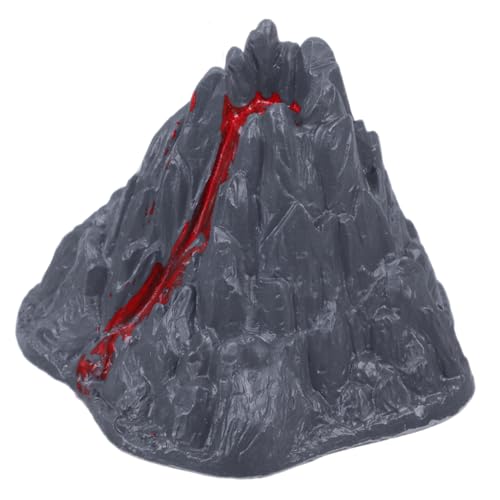 GETAJGHSD Spielzeug-Vulkan-Set Aquarium-Ornamente 8 cm Mini-Garten-Vulkan-Statue Für Jungen Und Mädchen Interaktives Lernspielzeug von GETAJGHSD