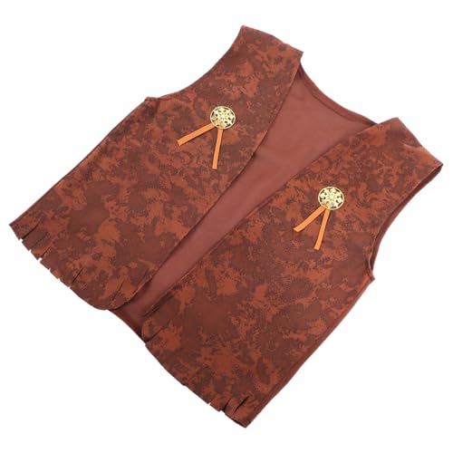GETAJGHSD Weste Für Den Alltag, Verkleidung Für Party, Kleidung Für Party, Kinder, Cosplay Kostüm, Kinder, Wild West Kostümzubehör, Kinder Festivalweste, Westernweste, Unisex Weste, GETAJGHSD Weste Für Den Alltag, Verkleidung Für Party, Kleidung Für Party, Kinder, Cosplay Kostüm, Kinder, Wild West Kostümzubehör, Kinder Festivalweste, Westernweste, Unisex Weste, von GETAJGHSD