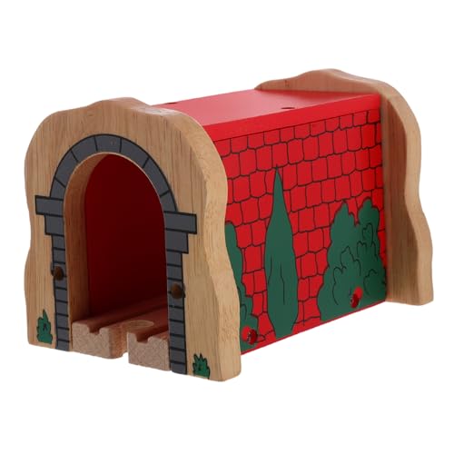 GETAJGHSD Holzeisenbahn-Tunnel-zubehör-Set Spieltunnel Für Jungen Und Mädchen Holzeisenbahnschienen von GETAJGHSD