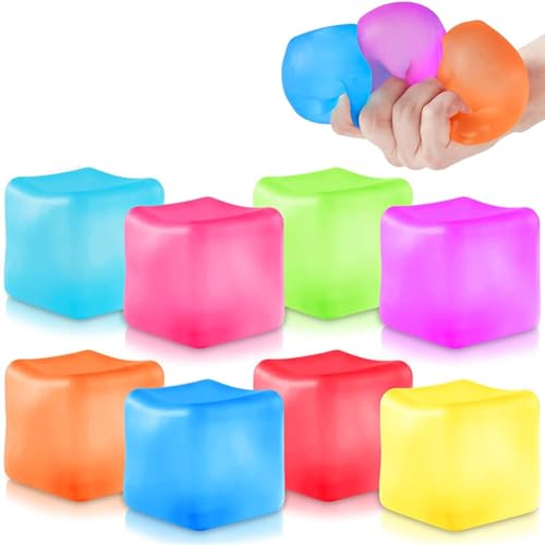 GETBSTOOP Langsamer Stresswürfel Zappelspielzeug, sensorisches Squeeze -Spielzeug mit super solidem Squish, Teig - -Kugeln for Angstlinderung, quadratische Stressbälle for Autismus -ADHS GETBSTOOP Langsamer Stresswürfel Zappelspielzeug, sensorisches Squeeze -Spielzeug mit super solidem Squish, Teig - -Kugeln for Angstlinderung, quadratische Stressbälle for Autismus -ADHS von GETBSTOOP