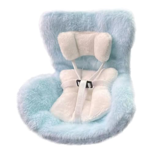 GETBSTOOP MINI Plush Dull Sicherheit SEIT SEIT SEIT STOHR ZURAME FÜR 17 cm Plush DULLS (Blau) von GETBSTOOP