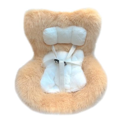 GETBSTOOP MINI Plush Dull Sicherheit SEIT SEIT SEIT STOHR ZURAME FÜR 17 cm Plush DULLS (Karamell) von GETBSTOOP