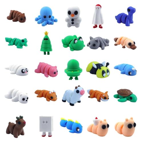 GETBSTOOP Mini 3D DRINTED-Tiere, 3D-gedruckte Zappelspielzeug, Mini-Osterkorb-Stoffe vorgefüllte Ostereier mit Osternkorb Essentielles, exquisit vorgefülltes Osterjumbo zum Spielen GETBSTOOP Mini 3D DRINTED-Tiere, 3D-gedruckte Zappelspielzeug, Mini-Osterkorb-Stoffe vorgefüllte Ostereier mit Osternkorb Essentielles, exquisit vorgefülltes Osterjumbo zum Spielen von GETBSTOOP