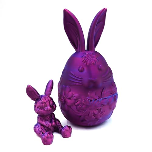 GETBSTOOP Mini 3D DRINTED-Tiere, 3D-gedruckte Zappelspielzeug, Mini-Osterkorb-Stoffe vorgefüllte Ostereier mit Osternkorb Essentielles, exquisit vorgefülltes Osterjumbo zum Spielen von GETBSTOOP