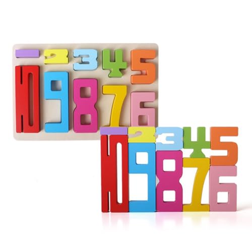 GETBSTOOP Montessori-Holz-Mathe-Zahlenblöcke, inspirierte hölzerne Zahlenbausteine, Zahlenblöcke-Spielzeug for Kinder, Früherziehungs-Mathe-Spiele for Vorschulkinder, pädagogische Zählblöcke GETBSTOOP Montessori-Holz-Mathe-Zahlenblöcke, inspirierte hölzerne Zahlenbausteine, Zahlenblöcke-Spielzeug for Kinder, Früherziehungs-Mathe-Spiele for Vorschulkinder, pädagogische Zählblöcke von GETBSTOOP