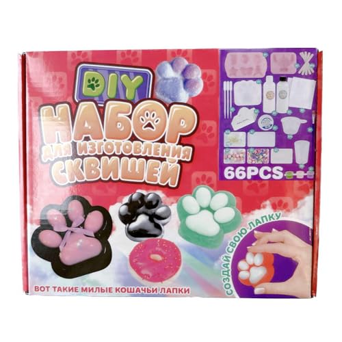 GETBSTOOP Silicon Making Kit, Tiere Stressabbau Taba Paw, perfekte DIY Stress Relief -Geschenkset for Taba , dehnbar federloses Katzenpfote for Erwachsene Entspannung Zappelspielzeug GETBSTOOP Silicon Making Kit, Tiere Stressabbau Taba Paw, perfekte DIY Stress Relief -Geschenkset for Taba , dehnbar federloses Katzenpfote for Erwachsene Entspannung Zappelspielzeug von GETBSTOOP