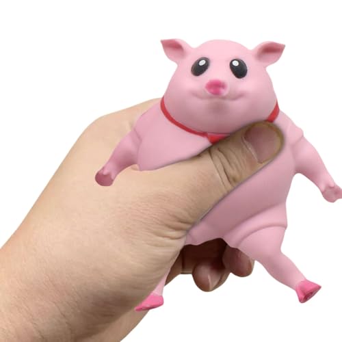 GETBSTOOP Stress Pig Stress Spielzeug, Anti-Stress Spielzeug for Schweine, Kreatives Druckabbau-Schweinetoy, Quetschspielzeug for Kinder und Erwachsene GETBSTOOP Stress Pig Stress Spielzeug, Anti-Stress Spielzeug for Schweine, Kreatives Druckabbau-Schweinetoy, Quetschspielzeug for Kinder und Erwachsene von GETBSTOOP