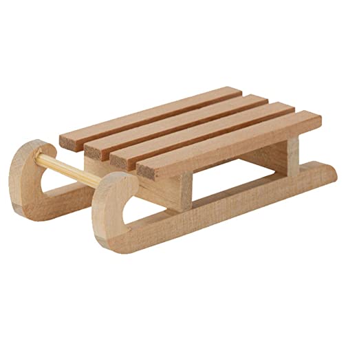 Getbauop Miniatur-Vorschlag ungiftig 1/12 Holzmodelle Now Schlitten Handgemachte Simulation Schneeschlitten Wohnkulturhandwerk for Puppenhaus Getbauop Miniatur-Vorschlag ungiftig 1/12 Holzmodelle Now Schlitten Handgemachte Simulation Schneeschlitten Wohnkulturhandwerk for Puppenhaus von GETBSTOOP