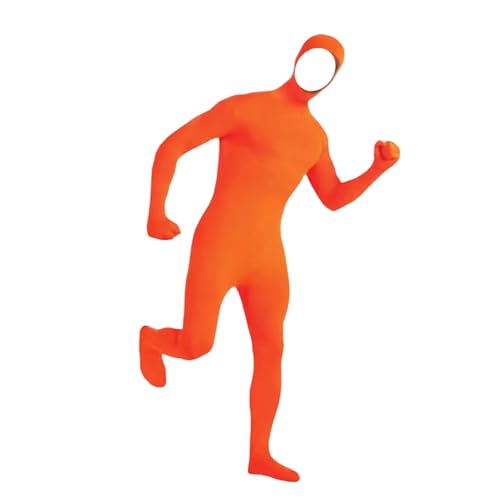 Oranger Morph-Anzug, Ganzkörper-Kostüm für Rollenspiele und Halloween, dehnbarer orangefarbener Body mit Gesichtsöffnung, ideal für Cosplay, Partys, Aufführungen, 180 cm Oranger Morph-Anzug, Ganzkörper-Kostüm für Rollenspiele und Halloween, dehnbarer orangefarbener Body mit Gesichtsöffnung, ideal für Cosplay, Partys, Aufführungen, 180 cm von GETJOY